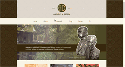 Desktop Screenshot of andrews-george.com